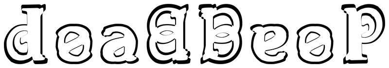 Ambigram for deadbeef in Itali   